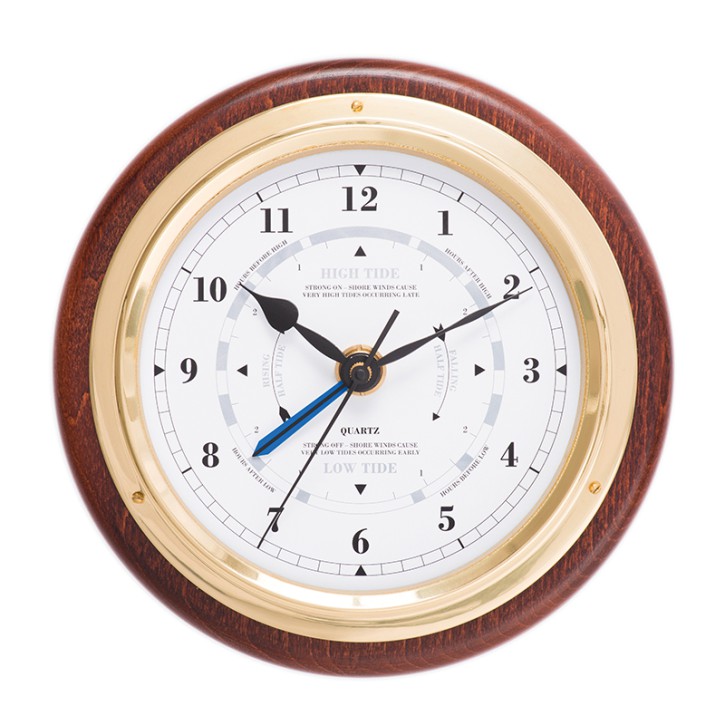 1434GU | maritime tide clock with clock
