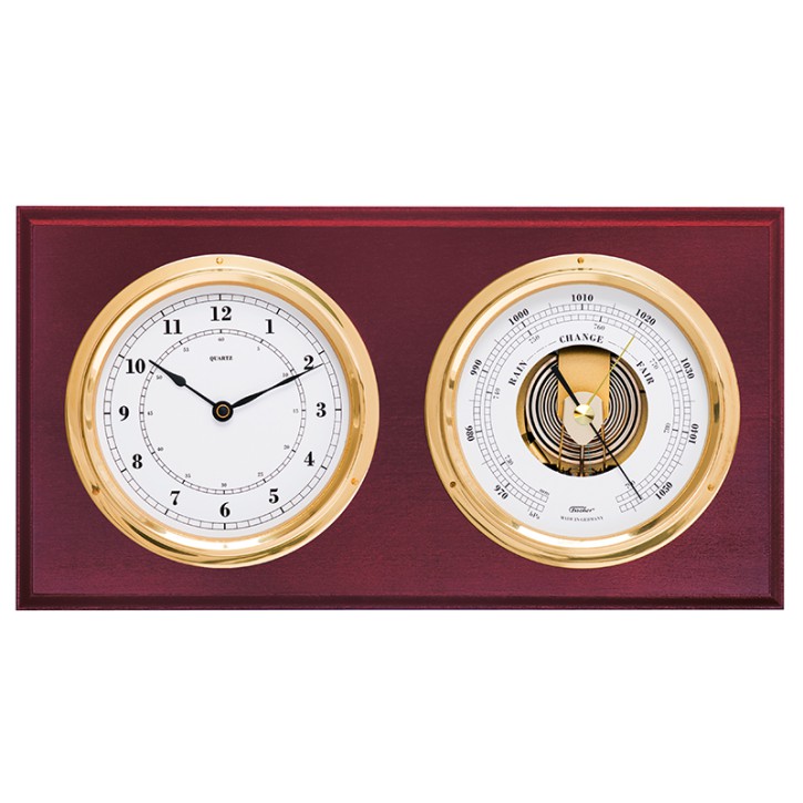 1486 | barometer with quartz clock