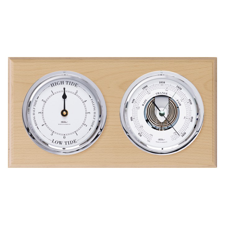1486TD | barometer with tides clock