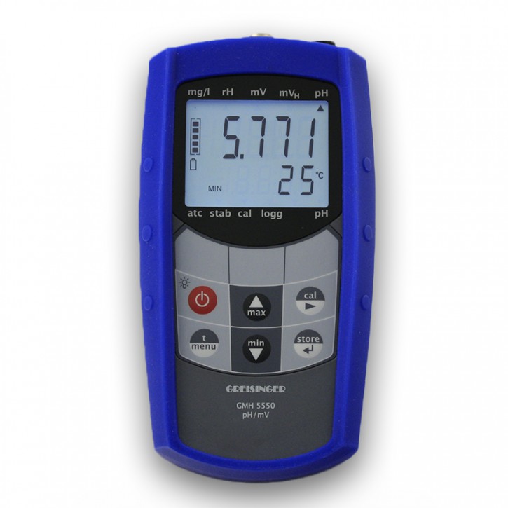 GMH 5550 | wasserdichtes pH-/Redox/Temperatur-Handmessgerät mit Logger