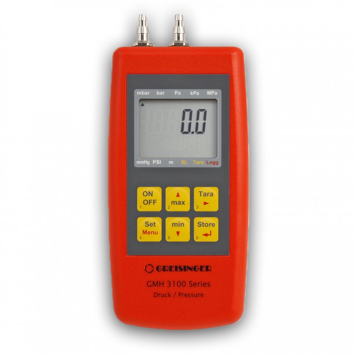 GMH 3161-07 | manometer for over/under and differential pressure