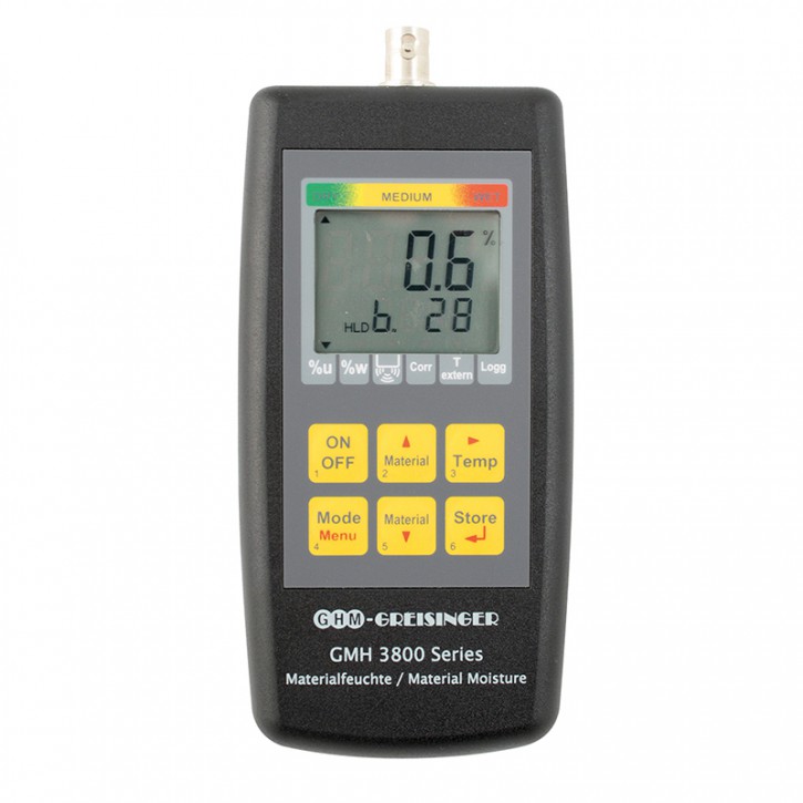 GMH 3831 | precision measuring device for material moisture