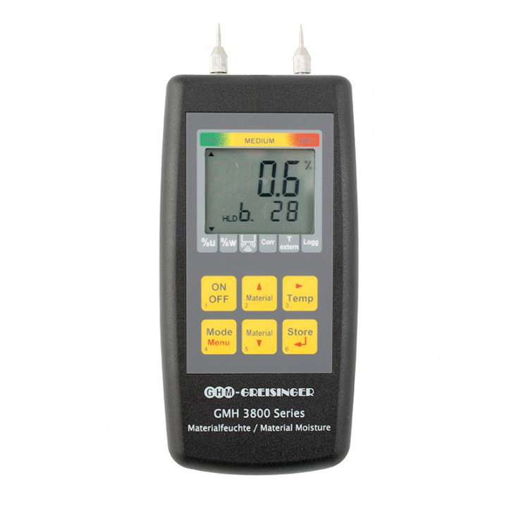 GMH 3810 | resistive material-moisture measuring device