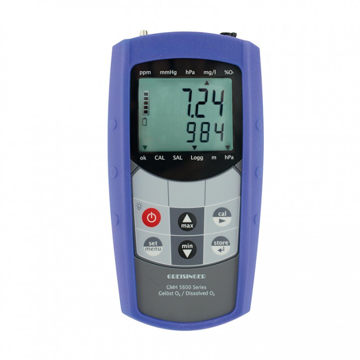 GMH 5650 | wasserdichtes Messgerät für gelösten Sauerstoff mit Datenlogger