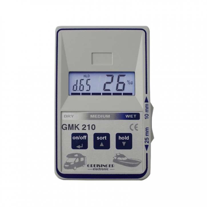 GMK 210 | material moisture measuring device for boat and caravan