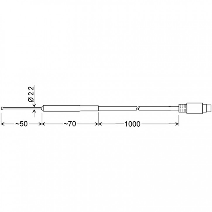 GOF 401 Mini | Pt100-Oberflächenfühler für feste Oberflächen