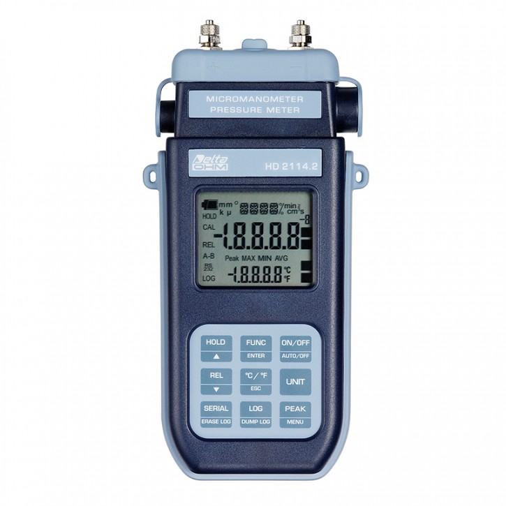 HD2114.2 | Handmessgerät für Temperatur und Druck (Manometer) mit Datenlogger