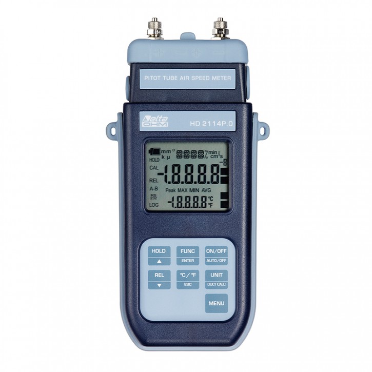 HD2114P.0 | micro manometer-thermometer for pitot tubes